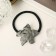 Hair gum "Liberty" Flower, black