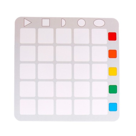 Developing set of "numbers, shapes and colors"-2
