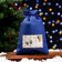 Gift bag with thermonacleka, 16 x 24 cm, blue