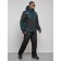 Male ski suit, size 50, black color