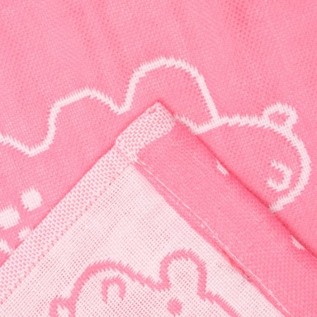 Lovelife towel "animals", col. Pink, 26*50 cm, 100% cotton,-2