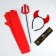 Carnival set "damn attractive", rim, trident, gloves