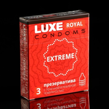 Condoms Luxe Royal Extreme, 3 pcs.