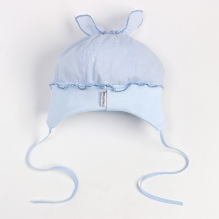 Baby hat, blue color, size 46-48-2