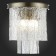 Sconces st. SL1230.101.02. Stabia. 2x60 watts, E14, 28x28 cm, Nickel color