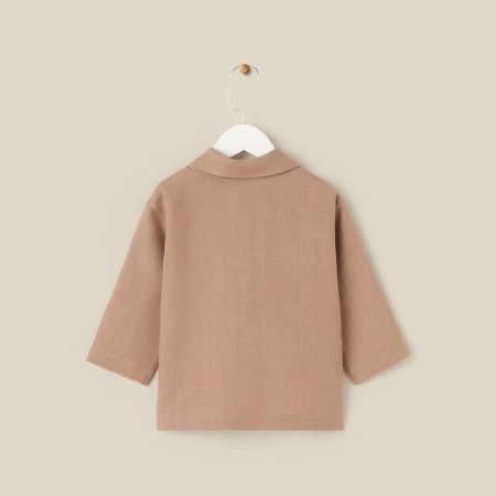 DECHIPARY HOME (shirt and trousers) SL Home P 36 (134-140), coffee-10