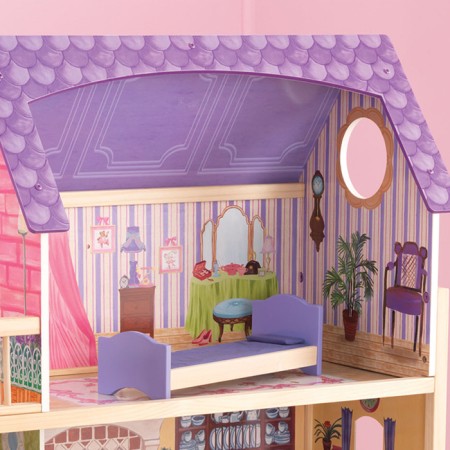 House puppet wooden Kidkraft "Kyla", three -story, with furniture-7