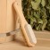 Wooden brush, bilateral with pumice