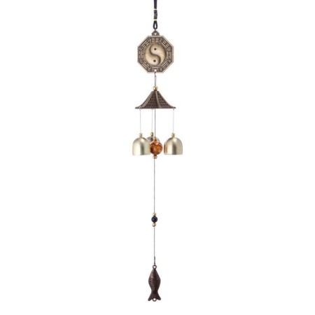 Wind Music Metal "Yin-Yang" 3 bells 47 cm-5
