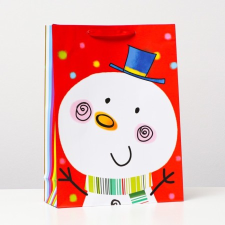 Laminated "Snowman" 31 x 42 x 12