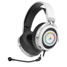 Headphones with A4Tech Bloody G535 Microphone White/Black 2M Monitoring USB TECOMENT (G535 (BLA 106857