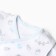 Nursery blouse, white/blue color, height 50 cm