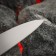 Kitchen knife samura harakiri, universal, blade 15 cm, black hilt