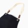 Apron Ethel Minimalist Design 60x70 cm, Dark Color, Lenon 54%, cotton 46% 500 g/m2