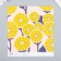 Scrapbooking "Yellow Flowers" density 180 g 15.5x17 cm