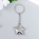 Trick Metal "Star with compass" silver 9.2x3.3 cm
