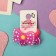 Hair gum "Baby" (set 2 pcs) bow, 3 cm, lilac