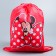 A bag for shoes 420 x 350 mm, Minnie Mouse Minnie Mermaid (soft polyester, density 210d)