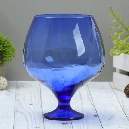 VAZ "glass" Blue (without decor) 15.5x20cm, 1.8l