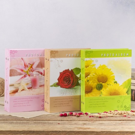 Photo album for 200 photos 10x15 cm "Flower collection-2" mix-3