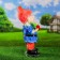 Garden Figure "Gnome with eggplant" 20x20x45 cm