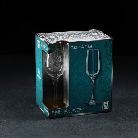 Set of glasses "Vienna Forest", glass, 210 ml, 6 pcs-1