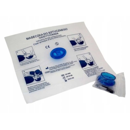 A mask device with a check valve for Ivl Rot-Assisting Fest, disposable-1