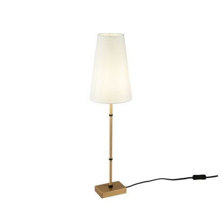 Lamp desktop Maytoni H001tl-01BS, 1HE14, 40W, 16.5x16.5x60 cm, brass color-1