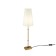 Lamp desktop Maytoni H001tl-01BS, 1HE14, 40W, 16.5x16.5x60 cm, brass color