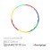 The hoop is collapsible onlytop, d = 70 cm, thickness 2 cm, color mix