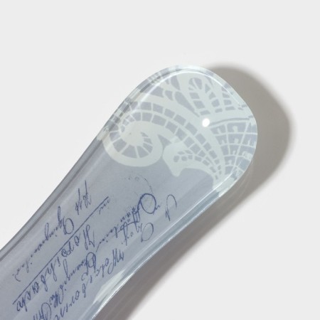Glass stand under a spoon of Lavender, 23.5 × 8.3 cm-3