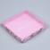 Cookie box, confectionery packaging with PVC lid, “Blow with happiness”, 21 x 21 x 3 cm