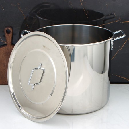 Boiler "General catering", 40 l, d = 40 cm, h = 35 cm, metal lid, dimpled handles-6