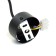 Ceiling light Feron ML1841, IP20, GU10, 35 W, 54x54x160 mm, black color