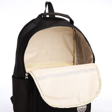 Youth backpack from lightning textiles, 5 pockets, black color-5