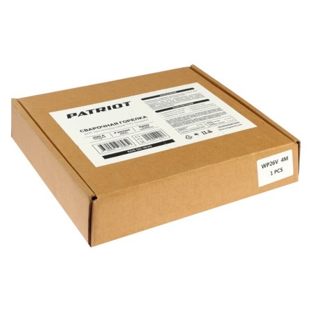 Patriot Argonoduga burner TIG for TIG and MMA devices, 4 m, 200 A, DX50-11