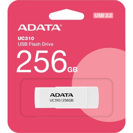 A-DATA 256GB UC310 UC310-256G-RWH USB3.2 white flash drive-3