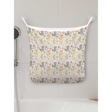 Organizer in a bath on suction cups 