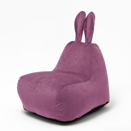 Milk-Milk chair, size 80x90 cm velor, raspberry color