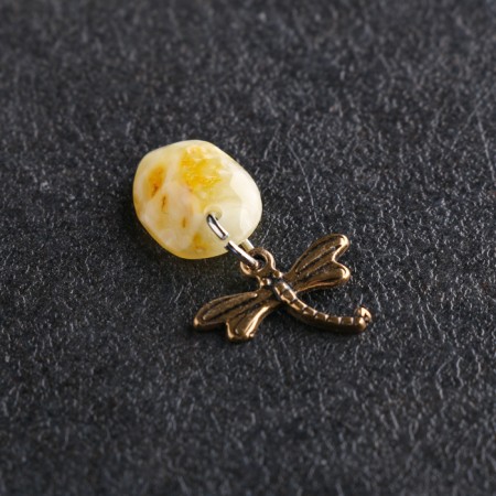 Talisman Talisman Talisman, brass, amber-1