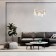 Suspension lamp 6x40W E14, size 66x66x109 cm