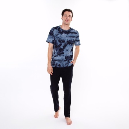 Homemade man (T -shirt/trousers), gray/black color, size 54