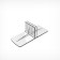 Clips T-shaped for attaching plastic dividers