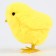 Soft toy "chicken", 9 cm