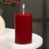 Candle-cylinder aromatic "cherry", 6x10 cm
