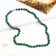 Beads Shar No. 8 “Malachite, 56 cm