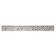 ALCADRAIN BUBLE-650L grate for the drainage gutter, stainless steel, 650 mm, glossy