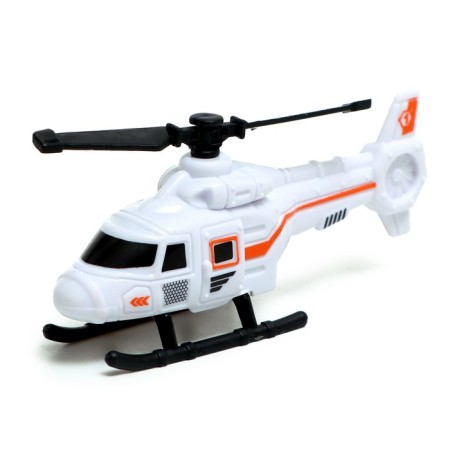 Airplane - Parking "Air Base", with 4 cars and helicopter-15