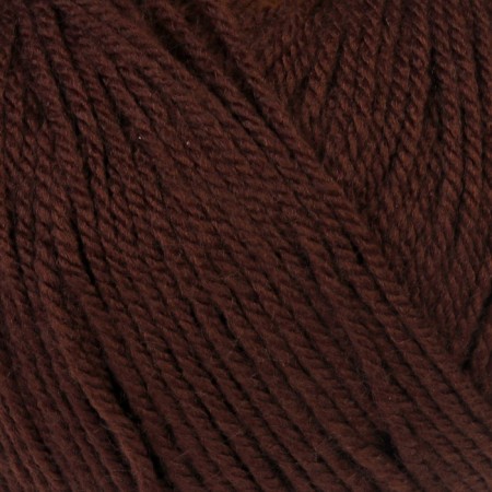 Yarn "caramel" 100% acrylic 175m/50g (063 chocolate)