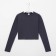 Women's longliva minku: Basic line, graphite color, size 48